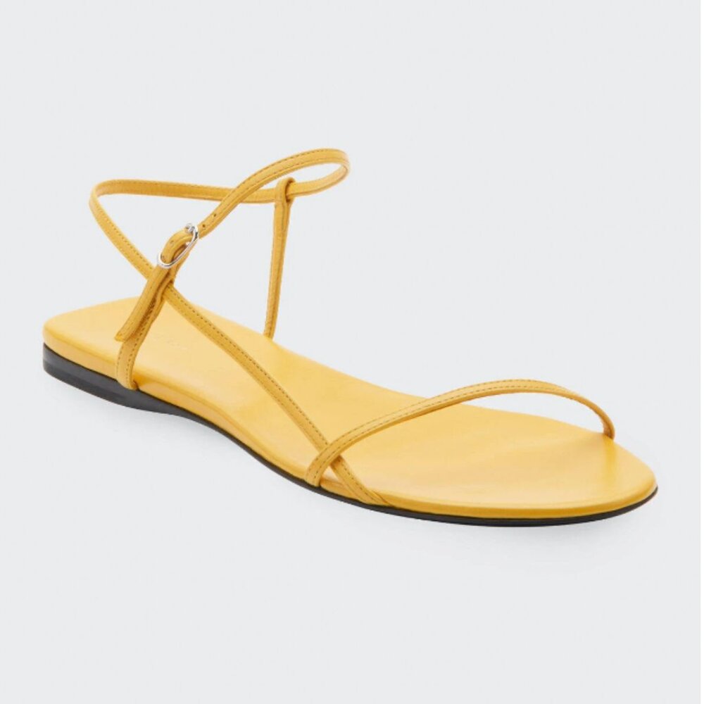 The Row Bare Sandals Flat - Yellow (Size 39.5)